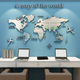 Arcdew Acrylic 3D World Map Wall Decor – Large Office & Home Decoration in UAE