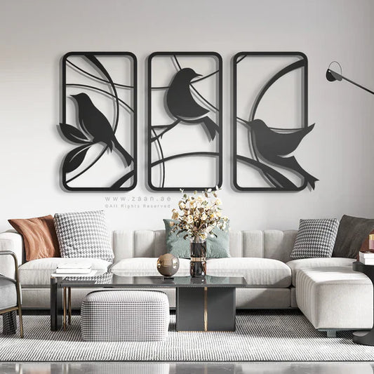 Arcdew Acrylic Birds Wall Art – 3D DIY Home Decoration in UAE