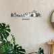 Mumbai Skyline Wall Art Black 1