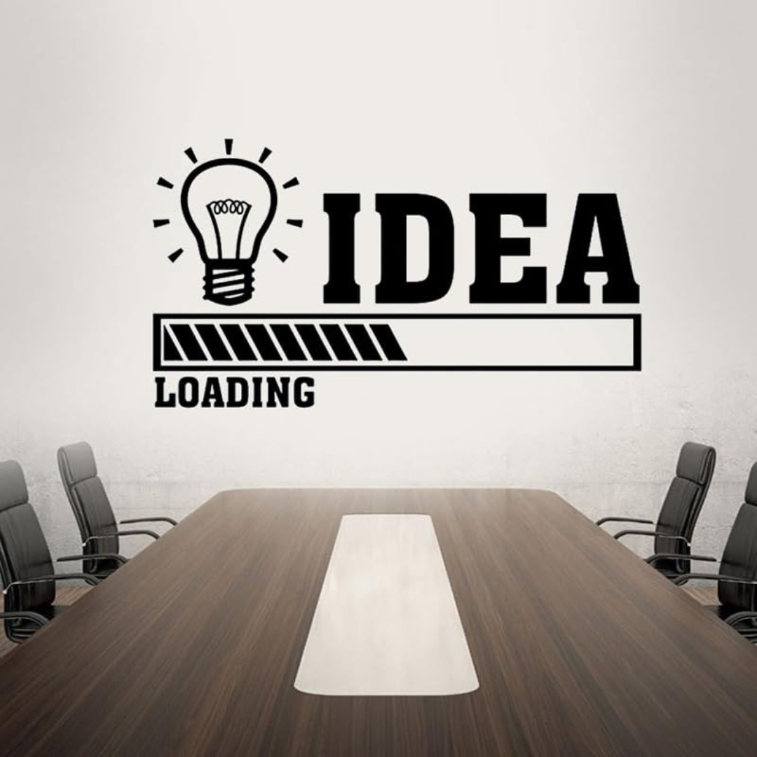 Arcdew Idea Office Work Acrylic Wall Art | Motivational 3D Office