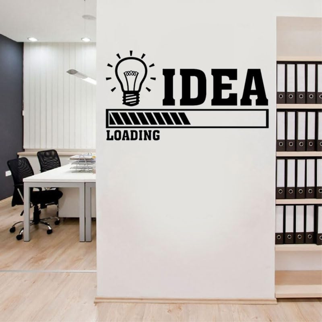 Arcdew Idea Office Work Acrylic Wall Art | Motivational 3D Office Décor