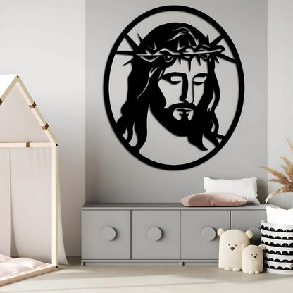 Jesus Christ Frame Wall Décor Black 2