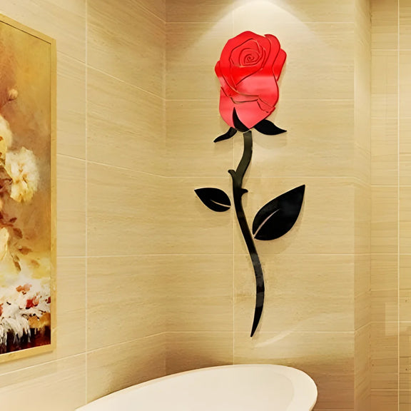 Rose Flower Wall Art 1
