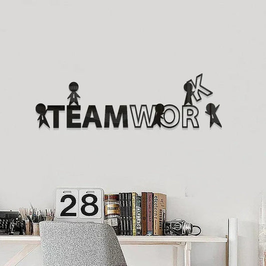 Arcdew Teamwork Wall Art | Office Motivational 3D Acrylic Wall Décor in UAE