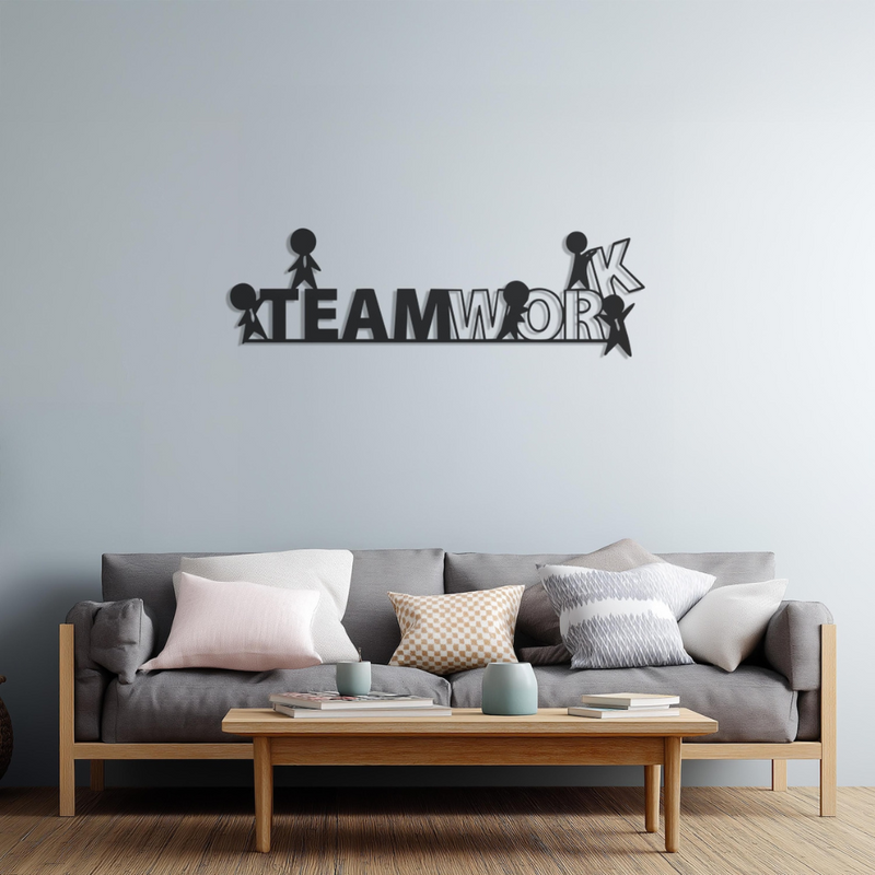 Arcdew Teamwork Wall Art | Office Motivational 3D Wall Decor