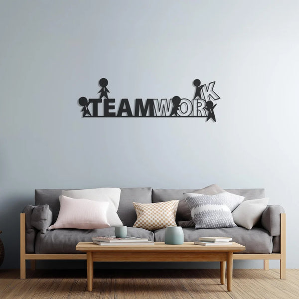 Teamwork Wall Art | Office Motivational 3D Wall Decor – UAE