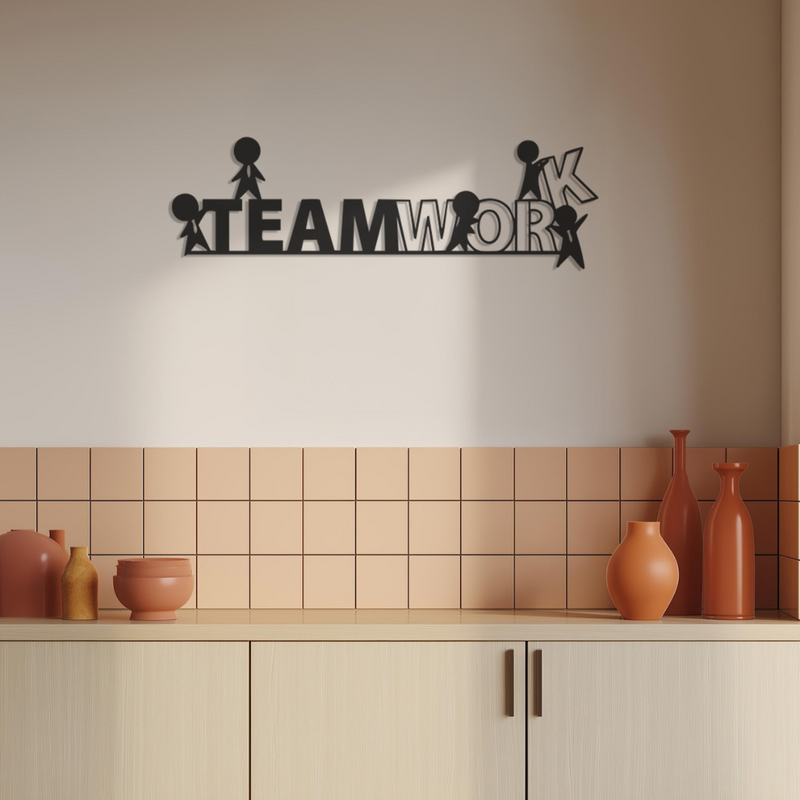 Arcdew Teamwork Wall Art | Office Motivational 3D Wall Decor – UAE.