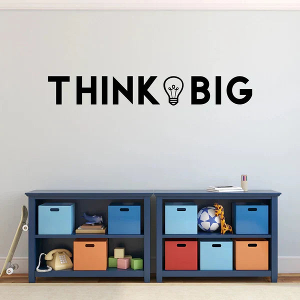 Arcdew Think BIG Acrylic Wall Art | Motivational Office & Home Décor in UAE