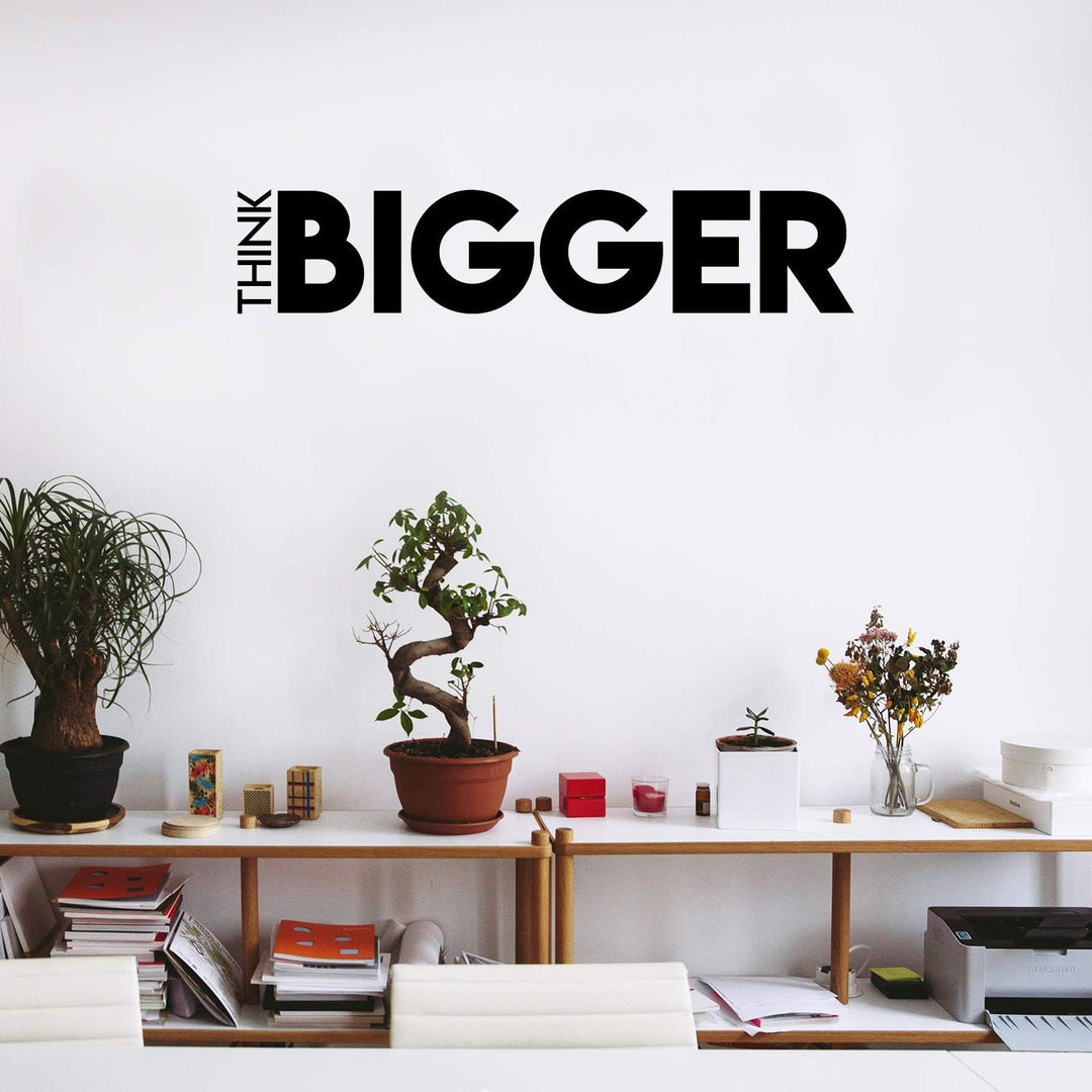 Arcdew Think Bigger Acrylic Wall Art | Motivational Office & Home Décor in UAE