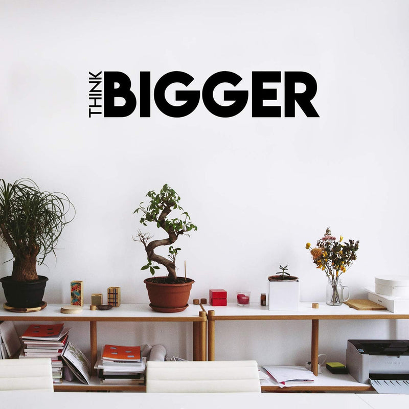 Arcdew Think Bigger Acrylic Wall Art | Motivational Office & Home Décor in UAE