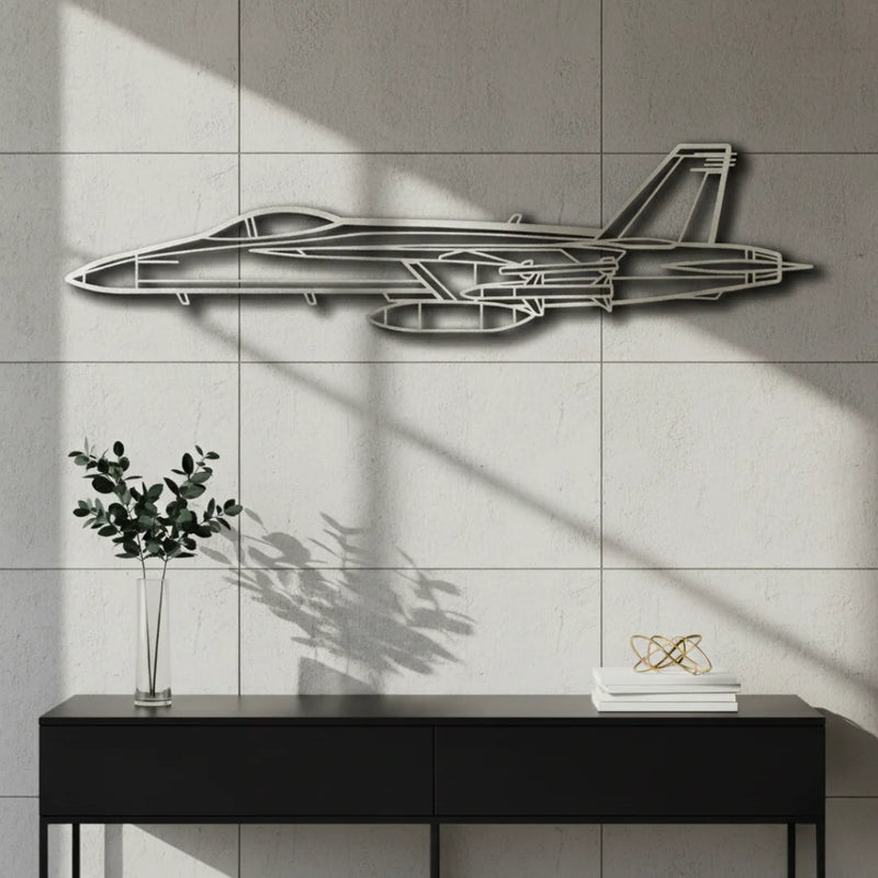 Hornet Fighter Jet Silver