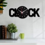 ArcDew FAIRYTALE DIY Acrylic 3D Wall Clock | Elegant & Noiseless Modern Wall Décor UAE