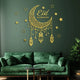 Eid Mubarak Acrylic Wall Art Set Gold