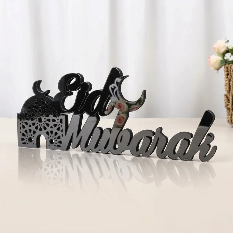 Eid table decor Dubai Black