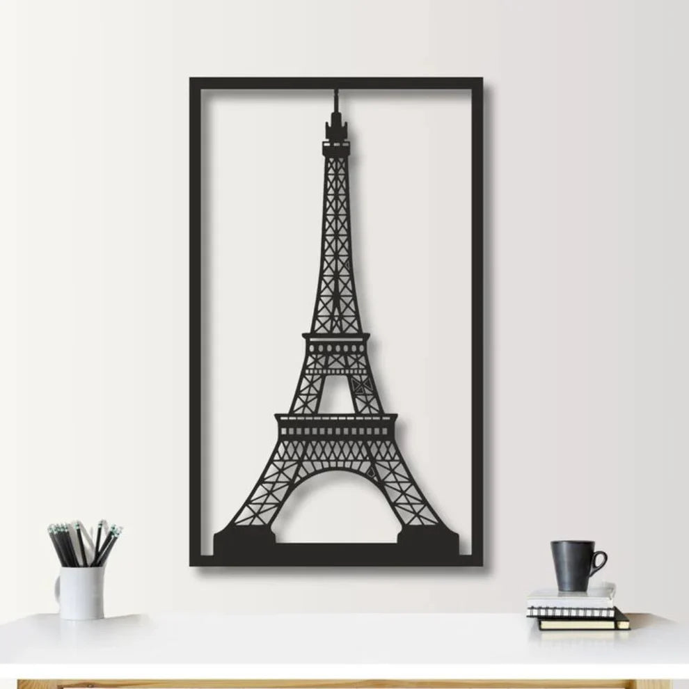 Eiffel Tower, Paris - Skyline Acrylic Wall Art - Home Decal - National Day