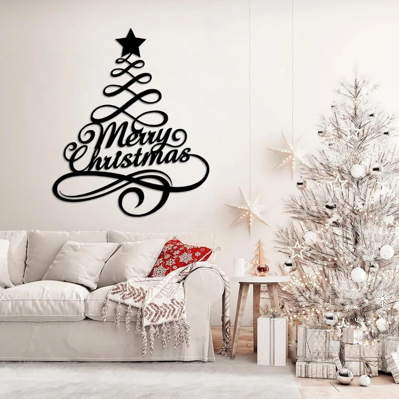 Elegant_Merry_Christmas_Acrylic_Wall_Decor_by_ArcDew_-_Modern_Festive_Calligraphy_black.
