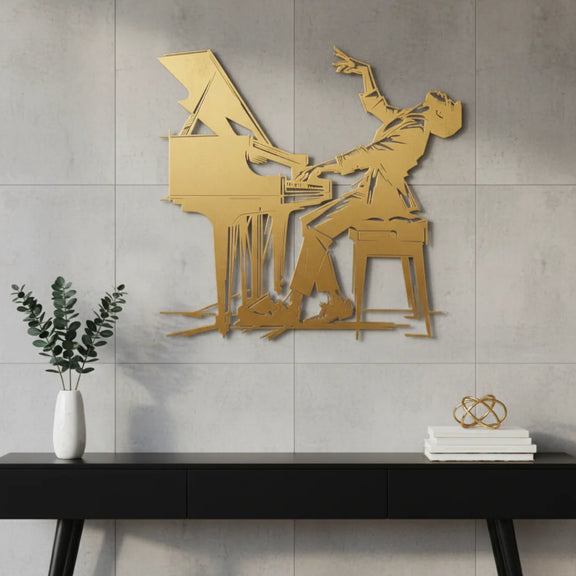 Expressive Passionate Pianist Gold