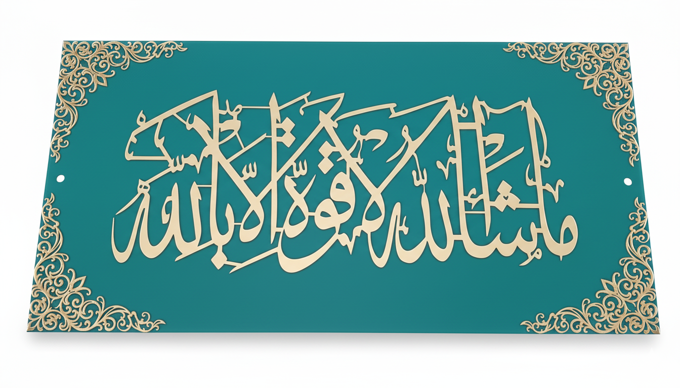 MashaAllah TabarakAllah Calligraphy