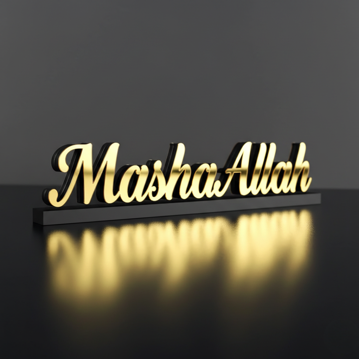 arcdew.com - MashaAllah Islamic Table Decor - Premium Acrylic Calligraphy Stand | MashaAllah Islamic Table Decor - Translation missing: en.products.product.alternate_image