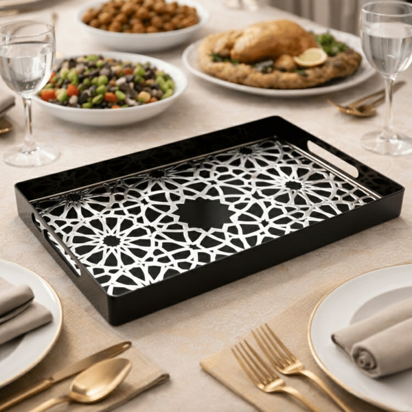 Mosaic Serving Tray Large - Luxury Hospitality Platter