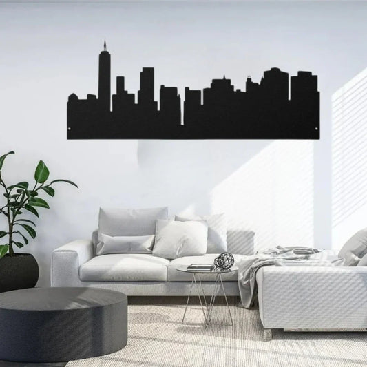 New York, America - Skyline Acrylic Wall Art - Home Decal - National Day