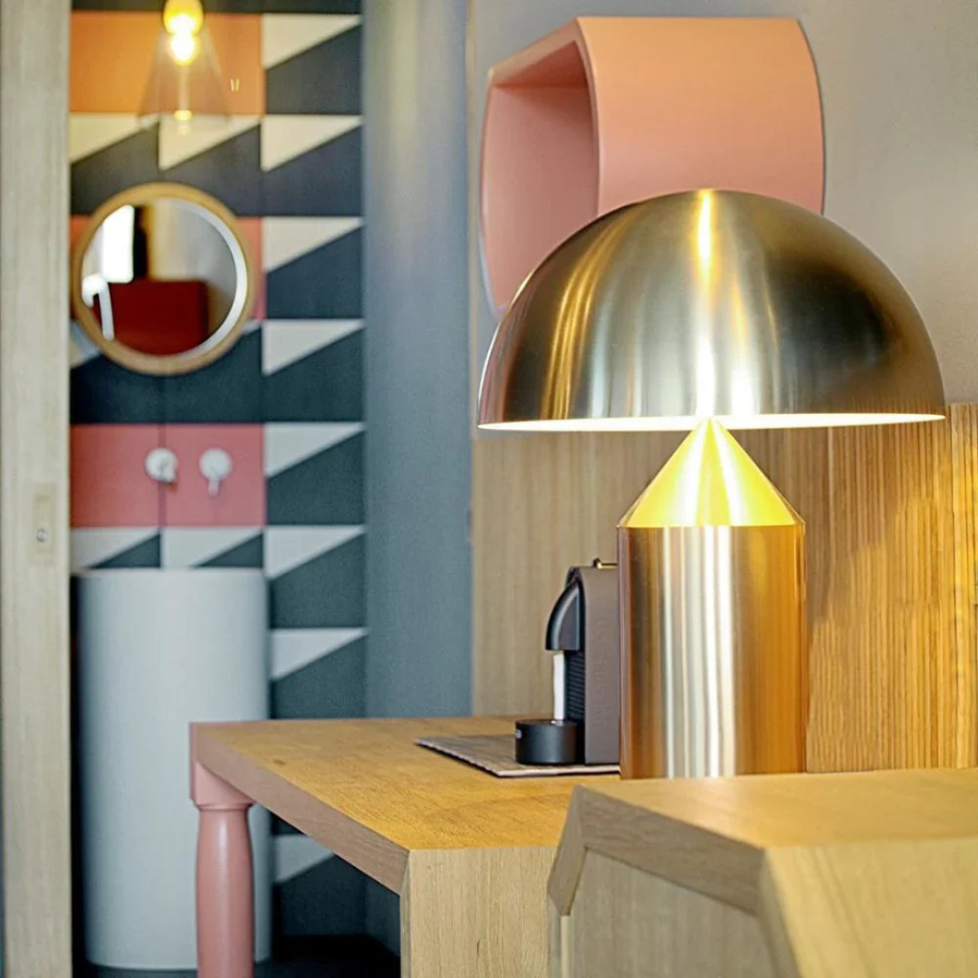 Noir_Dome_Accent_Lamp_Modern_High-Gloss_Mushroom_Lamp_with_Gold_Neck..