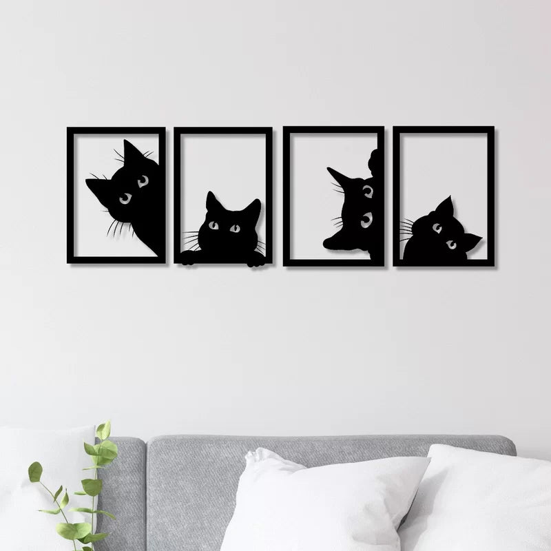 ArcDew 3D Acrylic Animals Wall Decor | 60x70 cm Farmhouse Wall Art for Modern UAE Homes