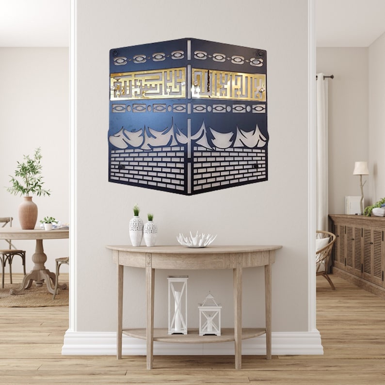 ArcDew Elegant Acrylic & MDF Wood Wall Decoration | Stylish Home & Gift Décor UAE